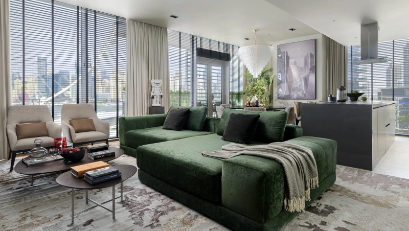 Exklusives 4-Schlafzimmer-Zimmer mit Meerblick in Ain, Palm und JBR