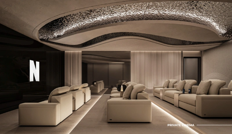 Luxuriöse Maisonette-Wohnung mit 4 Schlafzimmern und zwei privaten Pools