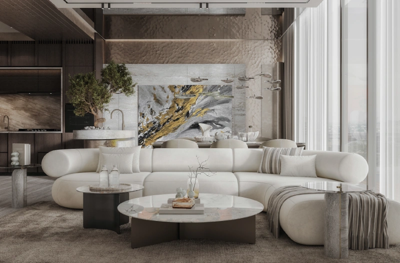 Luxuriöse Maisonette-Wohnung mit 4 Schlafzimmern und zwei privaten Pools