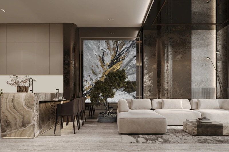 Luxuriöse Maisonette-Wohnung mit 4 Schlafzimmern und zwei privaten Pools