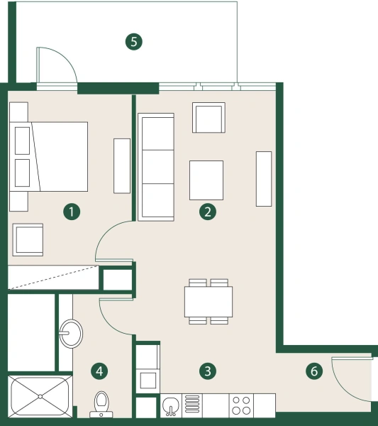 40008 - OAK YARD Residences - Apartment