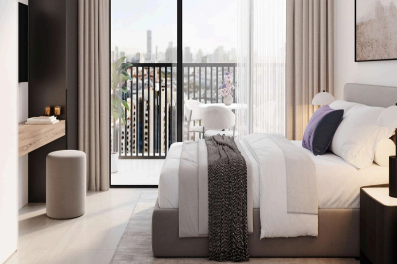 Atemberaubende Ein-Zimmer-Wohnung mit Panoramablick in bester Lage