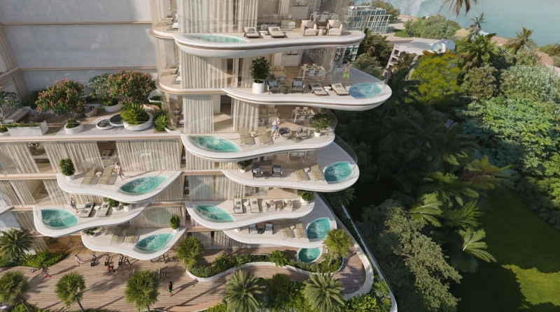 Wunderschöne Luxuswohnung mit großem Bodentiefen Fenstern und privatem Pool in exklusiver Lage!