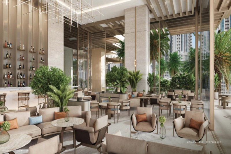 Luxuriöses Penthouse mit vier Schlafzimmern in modernem Design