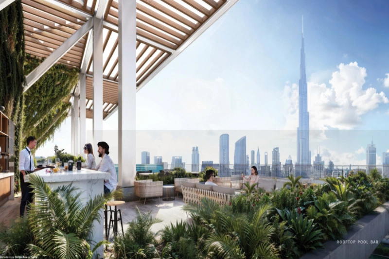 Luxuriöses Penthouse mit vier Schlafzimmern in modernem Design