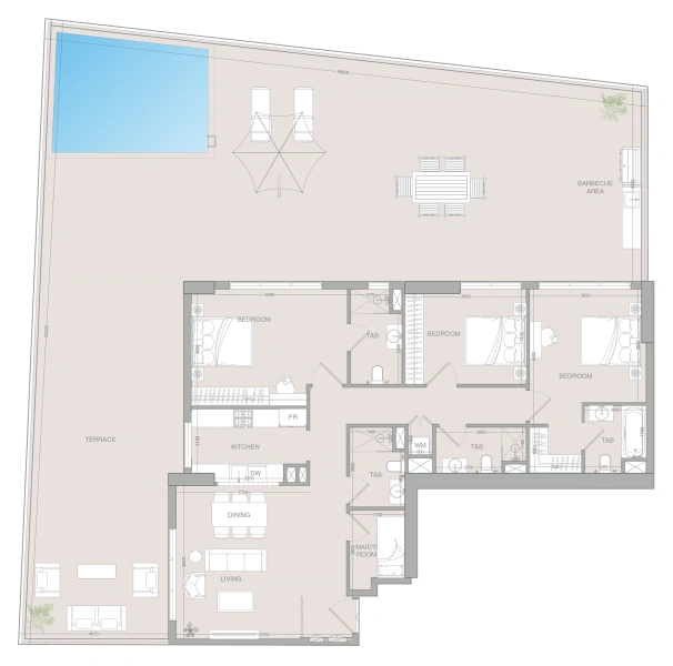 3.5-Bedroom Apartment in "V1STARA HOUSE 2"