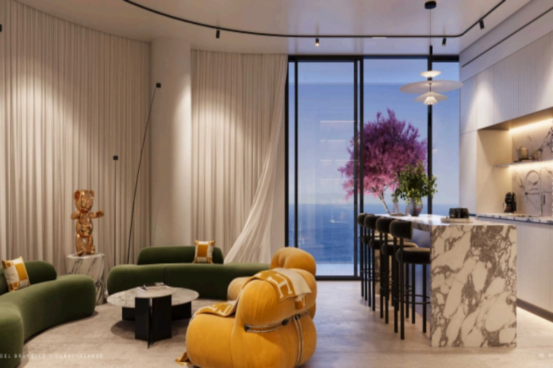 Luxuriöses Apartment mit vier Schlafzimmern und modernem Design