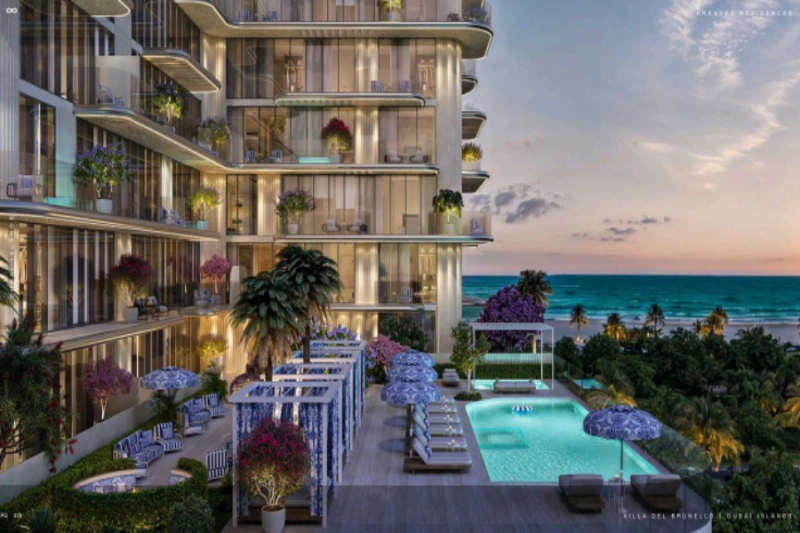 Luxuriöses Apartment mit vier Schlafzimmern und modernem Design