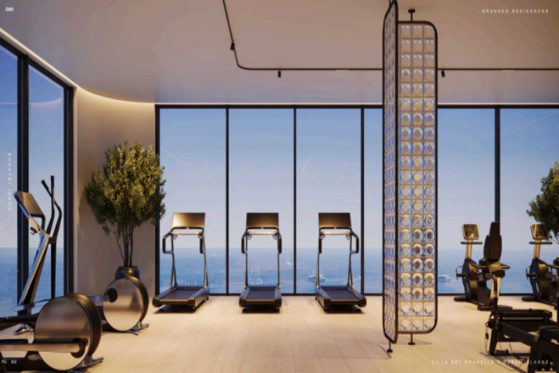 Luxuriöses Apartment mit vier Schlafzimmern und modernem Design