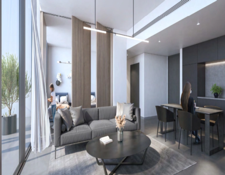 Atemberaubende Ein-Zimmer-Wohnung mit modernem Design