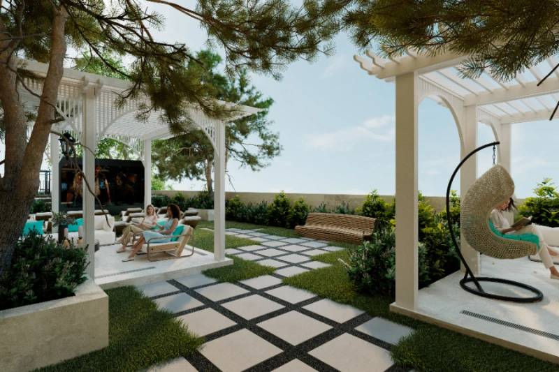 Appartement mit zwei Schlafzimmern