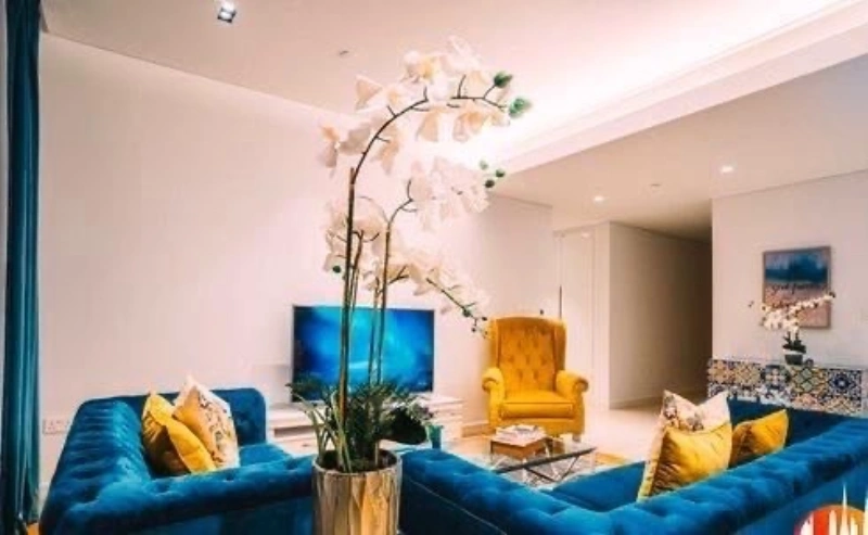 Traumhaftes Luxusapartment mit Meerblick und Zimmermädchen in Bluewaters Residences - Gebäude 6