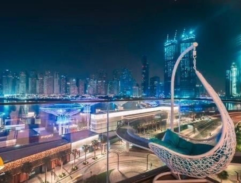 Traumhaftes Luxusapartment mit Meerblick und Zimmermädchen in Bluewaters Residences - Gebäude 6