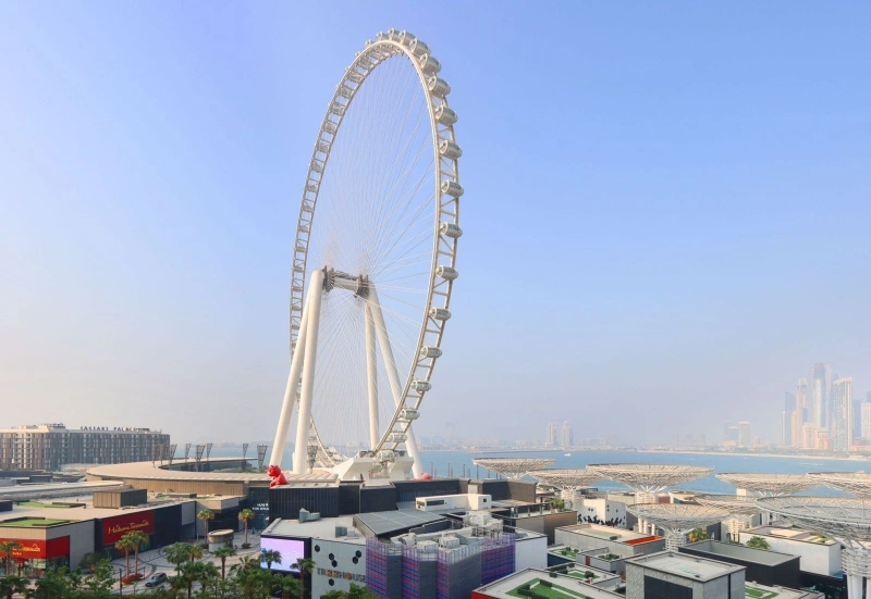 Traumhaftes Luxusapartment mit Meerblick und Zimmermädchen in Bluewaters Residences - Gebäude 6