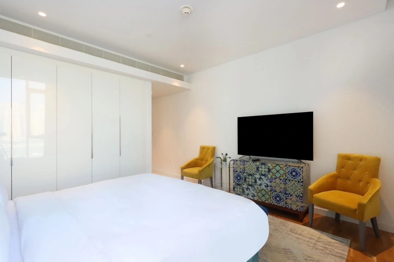 Traumhaftes Luxusapartment mit Meerblick und Zimmermädchen in Bluewaters Residences - Gebäude 6