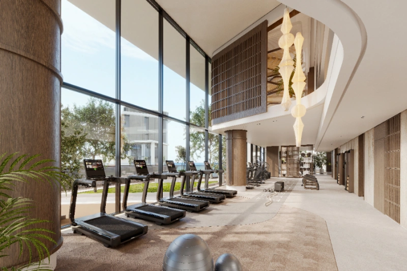 Atemberaubende Zwei-Zimmer-Wohnung mit Panoramablick