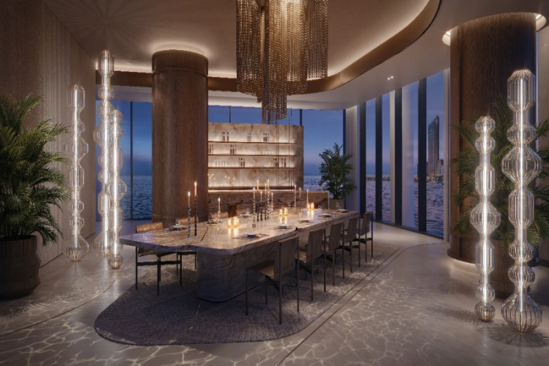 Atemberaubende Zwei-Zimmer-Wohnung mit Panoramablick