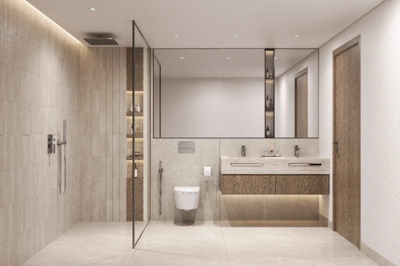 Atemberaubende Zwei-Zimmer-Wohnung mit Panoramablick