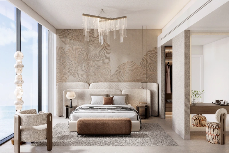 Atemberaubende Zwei-Zimmer-Wohnung mit Panoramablick