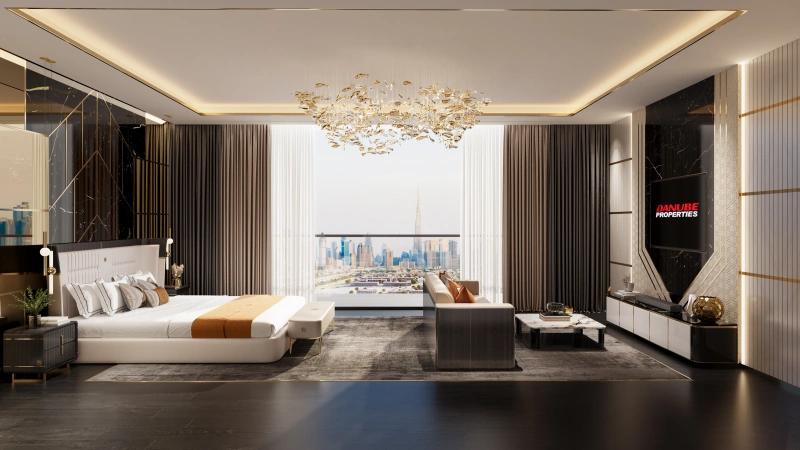 Ultra-luxuriöses 5-Schlafzimmer-Penthouse mit riesigem Grundriss und atemberaubender Aussicht