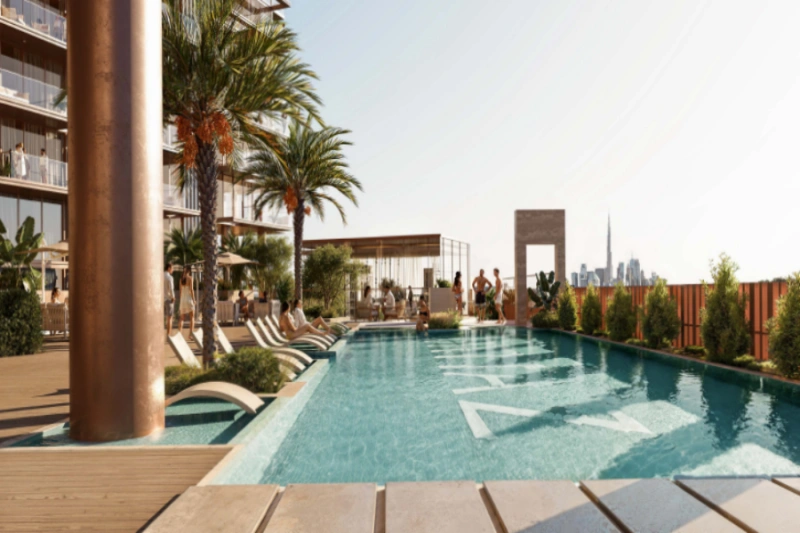 Stilvolle Zwei-Zimmer-Wohnung mit modernem Design