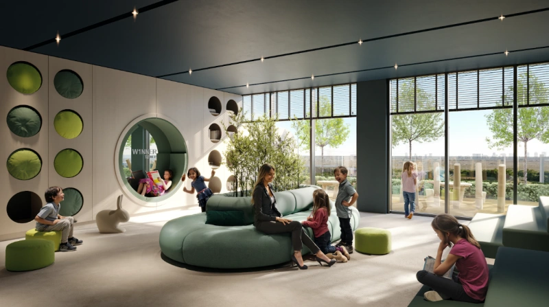 1-Schlafzimmer-Wohnung in "WINNER TOWER"