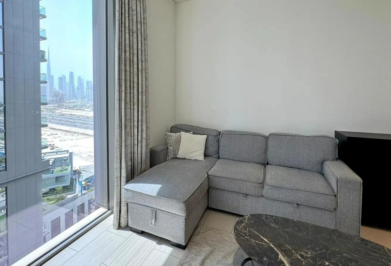 Traumhaftes Wohnen mit Blick auf den Burj Khalifa, möblierte 2-Zimmer Wohnung in bester Lage!