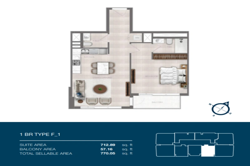 Ein-Schlafzimmer-Apartment mit ruhigen Ufern und atemberaubendem Blick auf die Insel