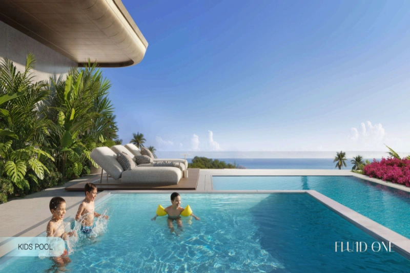 Ein-Schlafzimmer-Apartment mit ruhigen Ufern und atemberaubendem Blick auf die Insel