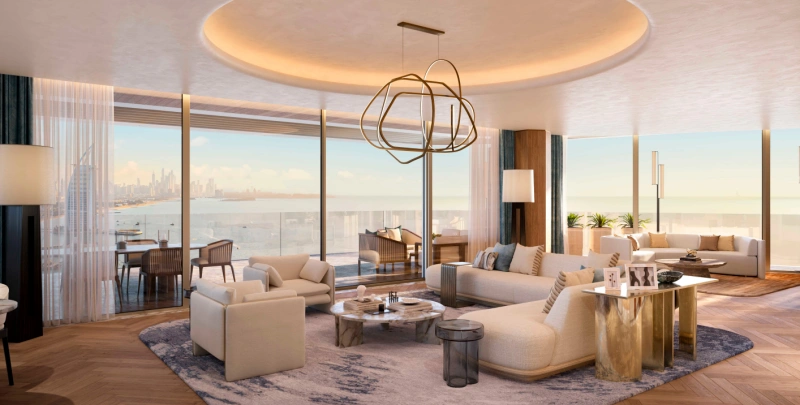 Wohnen am Strand in einem 2-Schlafzimmer-Superluxus-Apartment