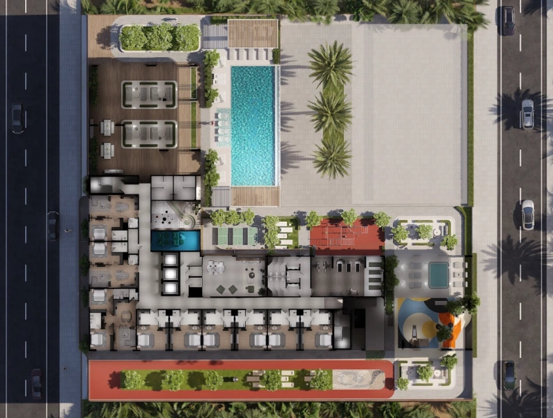 1-Schlafzimmer-Wohnung in "EVERGR1N HOUSE2"