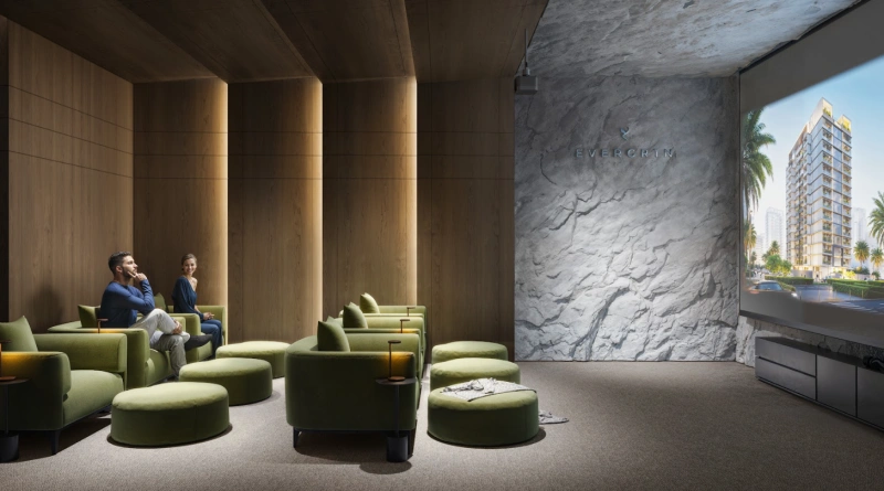 1-Schlafzimmer-Wohnung in "EVERGR1N HOUSE2"