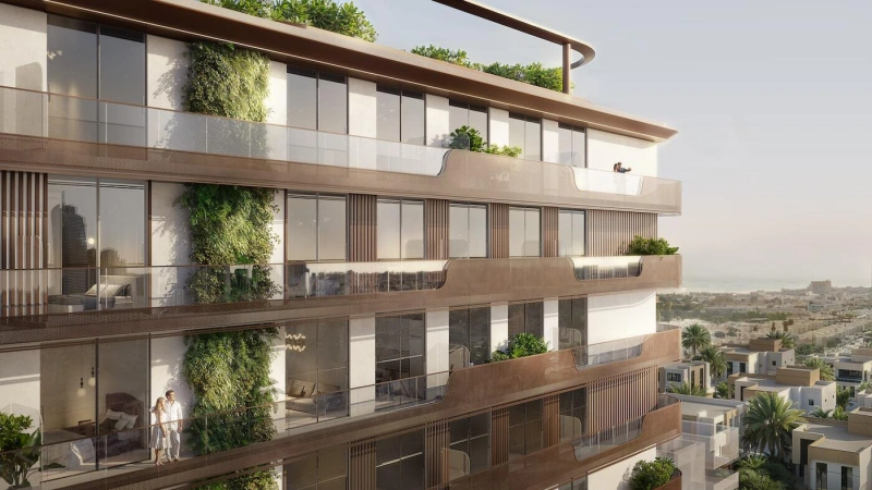 1-Schlafzimmer-Wohnung in "EVERGR1N HOUSE2"