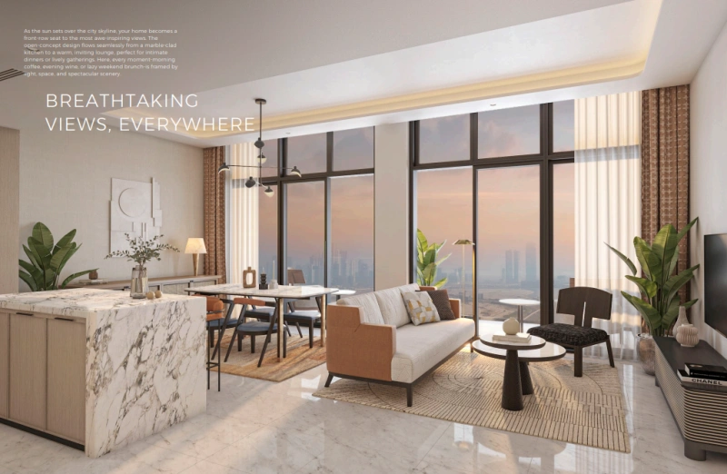 Lujoso piso de 1 dormitorio con un diseño elegante en una ubicación privilegiada: ¡un sueño para solteros y parejas!