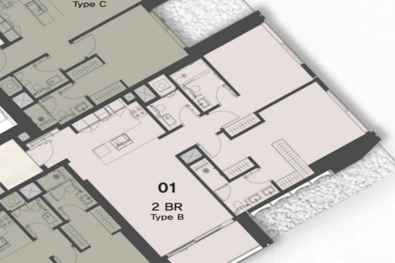 Stilvolle Zwei-Zimmer-Wohnung mit modernem Design!