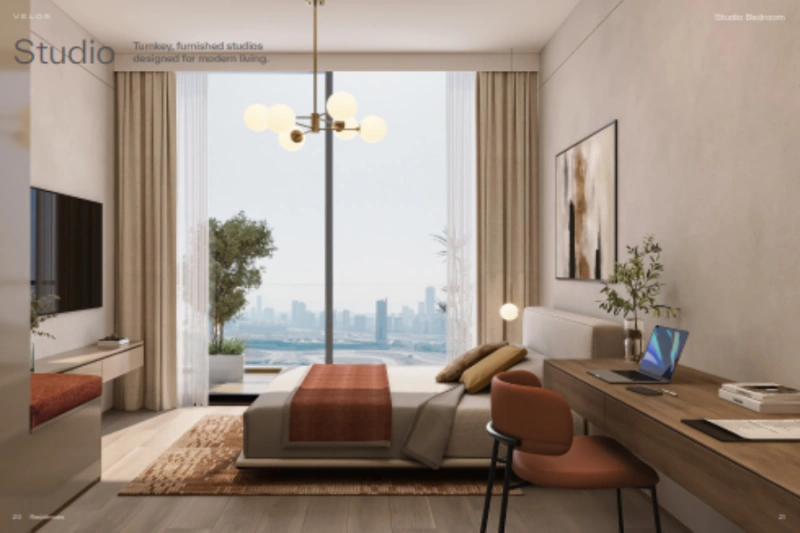 Stilvolles Studio-Apartment: Modernes Design im Herzen der Stadt