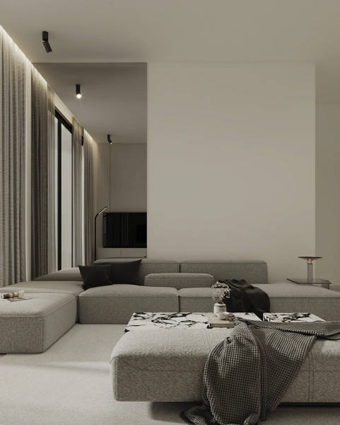 Modernes 2-Zimmer-Apartment mit Zimmermädchen-Zimmer und eigenem Bad!