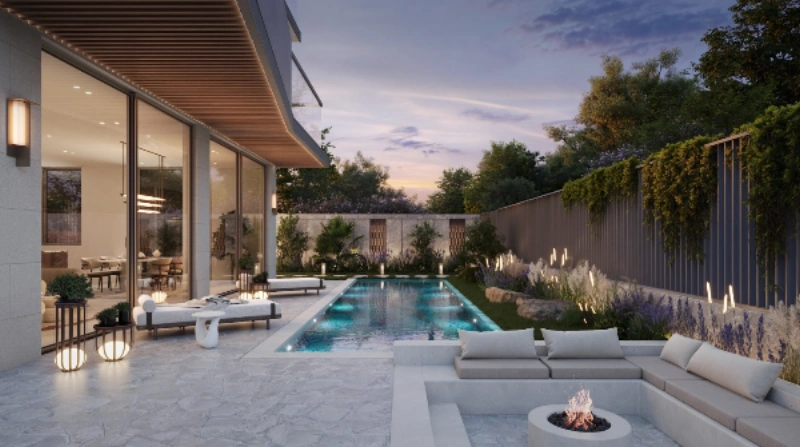 Luxury villa with 5 bedrooms, private pool and smart home system in an exclusive location