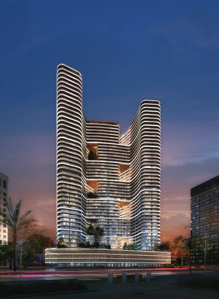 Exclusive and luxurious one bedroom apartment in Binghatti Hills