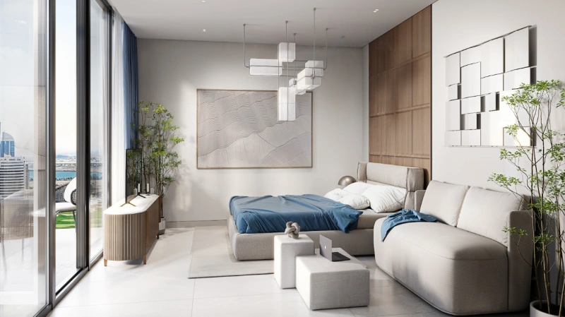 1.5-Bedroom Apartment in "TETR1S TOWER"