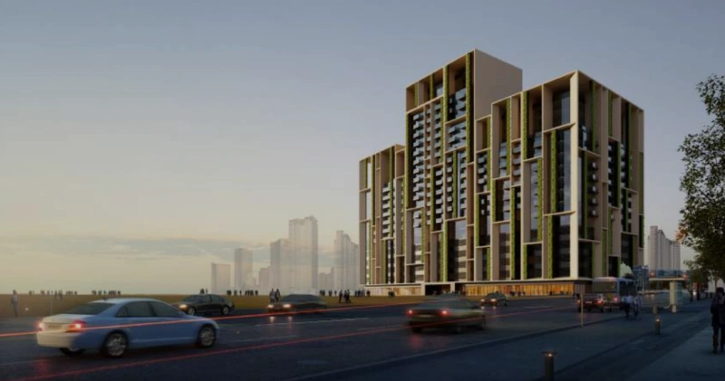 Luxuriöses Wohnen: Brandneues 2-Schlafzimmer-Apartment mit Dienstmädchenzimmer