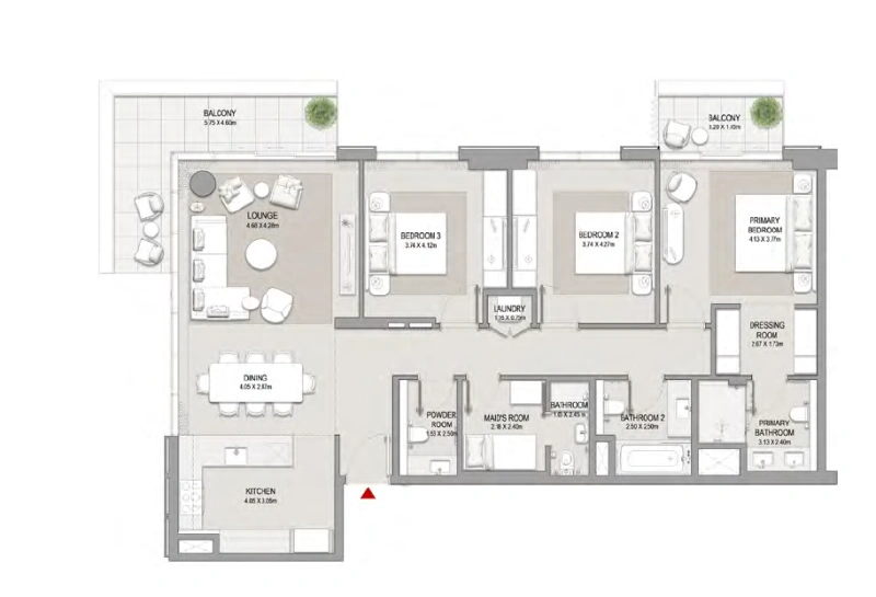 3bedroom apartment
