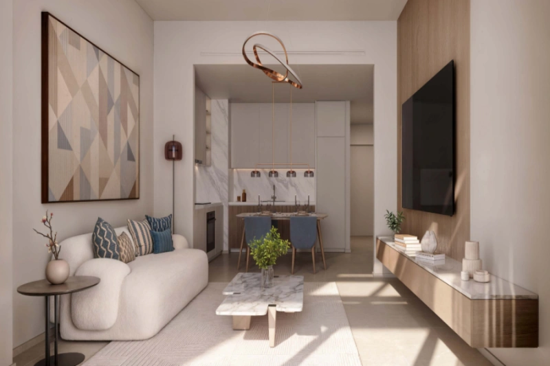 Atemberaubende Vier-Zimmer-Wohnung mit modernem Design