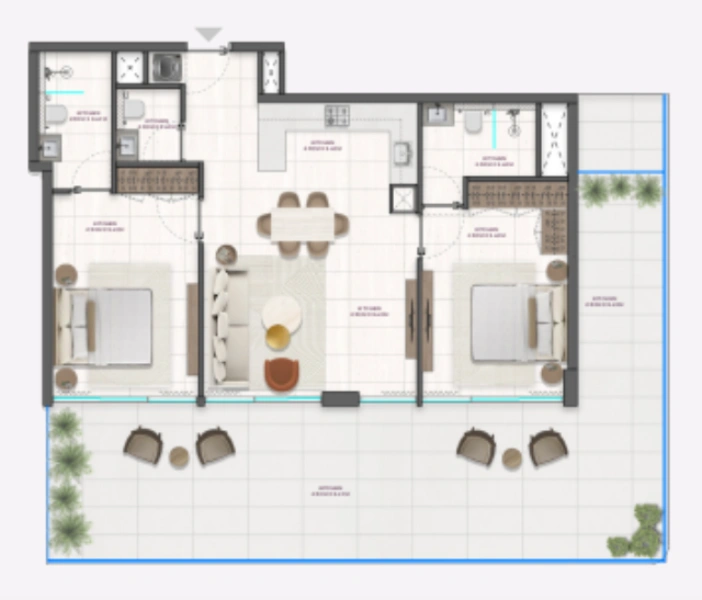 Luxuriöse 2-Zimmer-Wohnung in ikonischem Viertel - Ein Zuhause zum Verlieben!