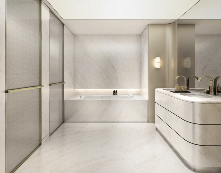 Fantastisches Apartment mit Meerblick und privatem Meerzugang in der Armani Beach Residence!