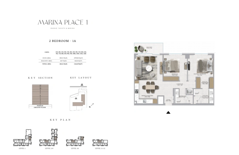 Luxuriöses 2-Zimmer-Apartment mit atemberaubendem Ambiente