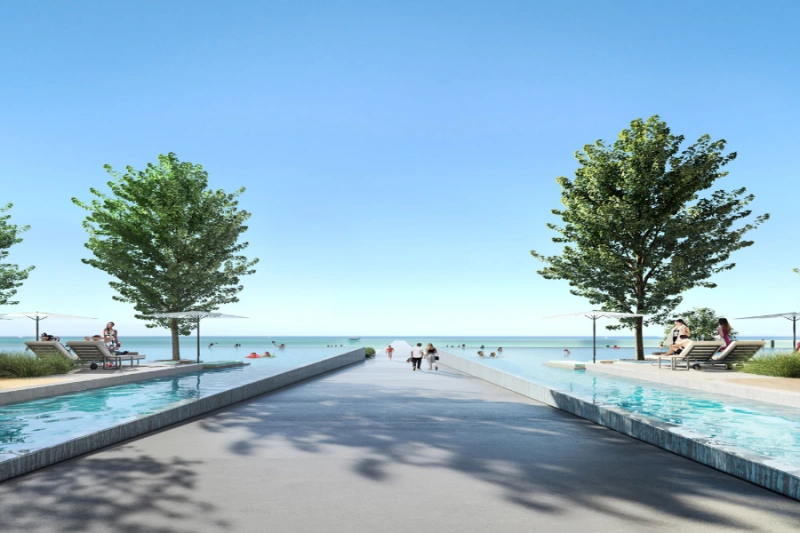 Impresionante ático con tres dormitorios, piscina y vistas panorámicas