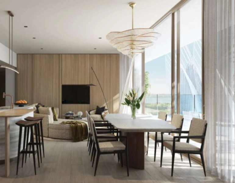 Luxuriöses Apartment mit vier Schlafzimmern und modernem Design