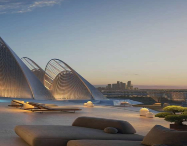 Luxuriöses Apartment mit vier Schlafzimmern und modernem Design