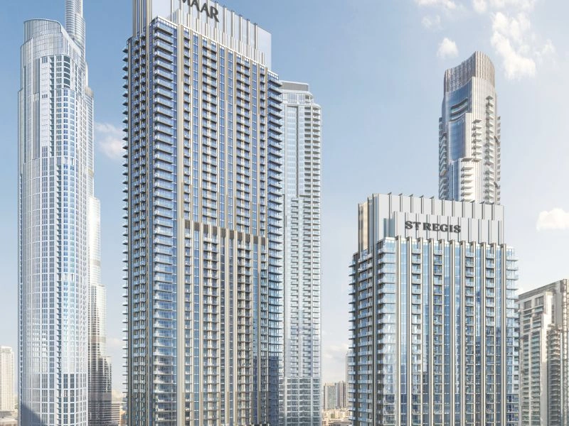 Luxuriöses 4-Zimmer-Apartment mit atemberaubendem Blick auf den Burj Khalifa